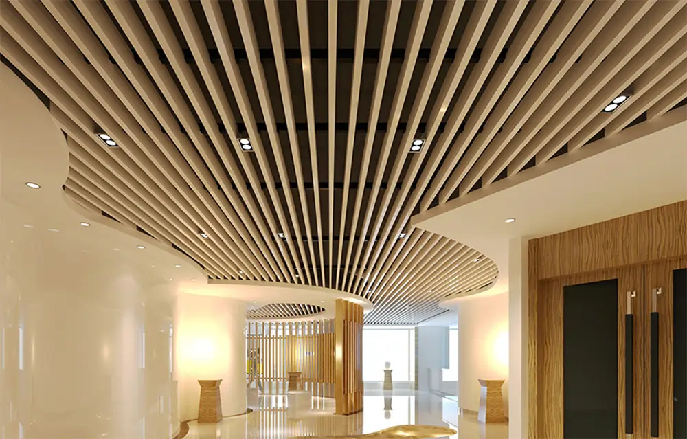 Aluminium Baffle Ceiling