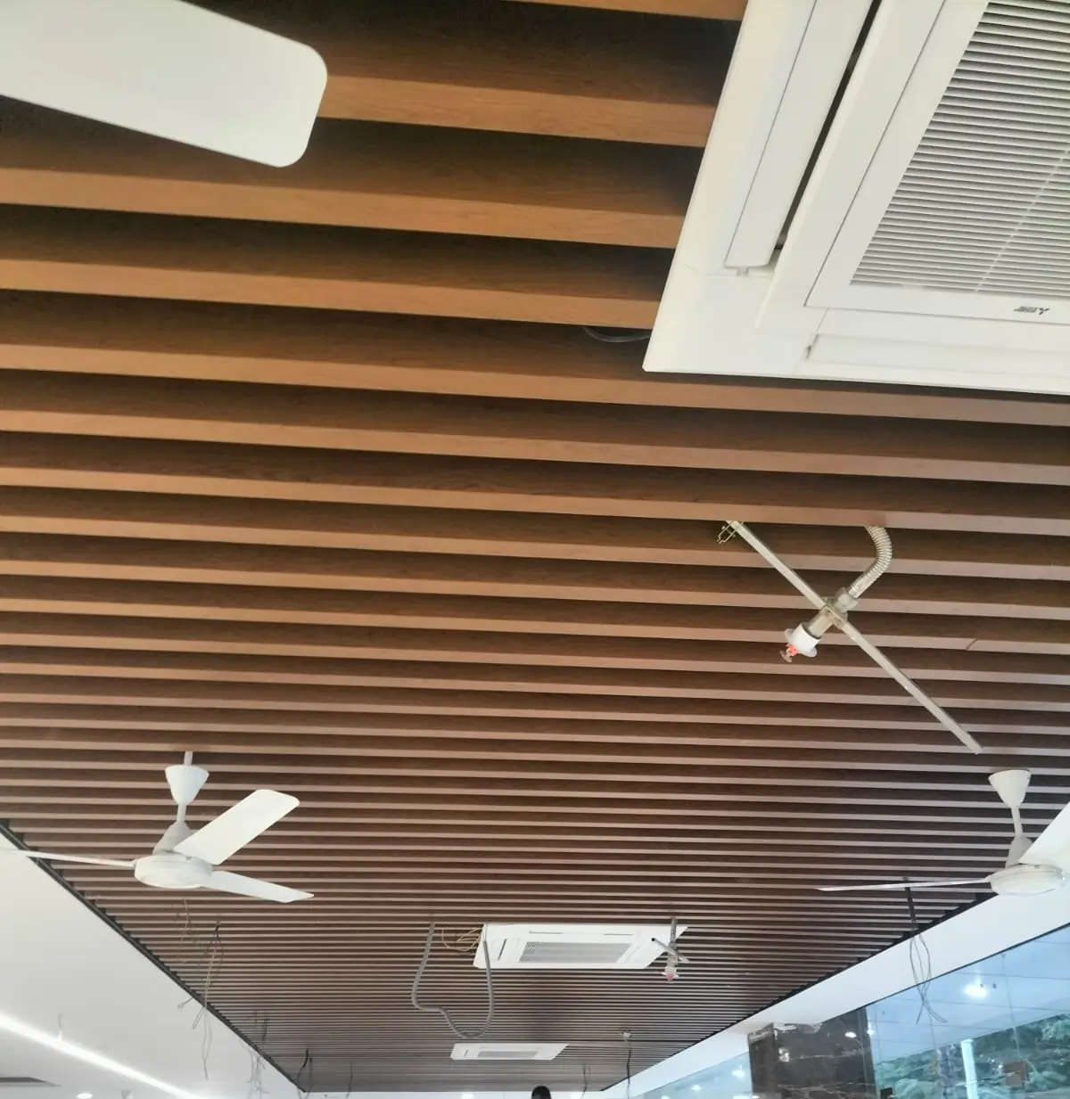 WPC Baffle Ceiling
